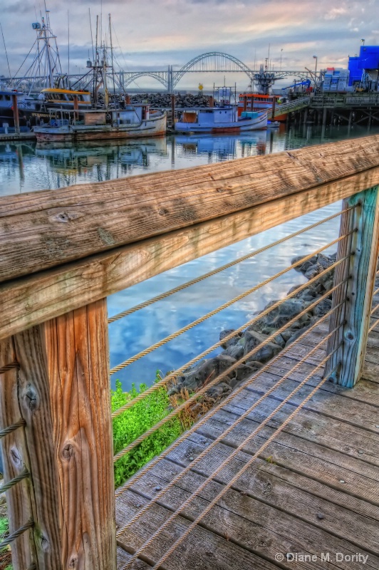 Bridge view from wharf