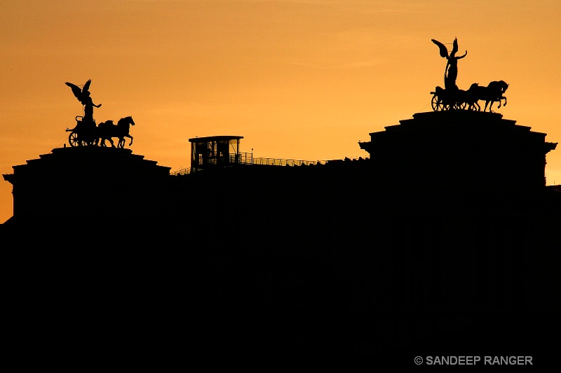 Chariot Silhouettes