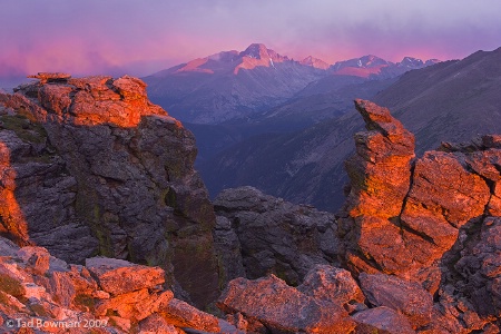 Longs Peak Sunset