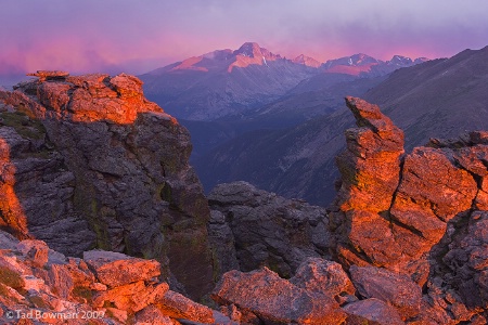 Longs Peak Sunset