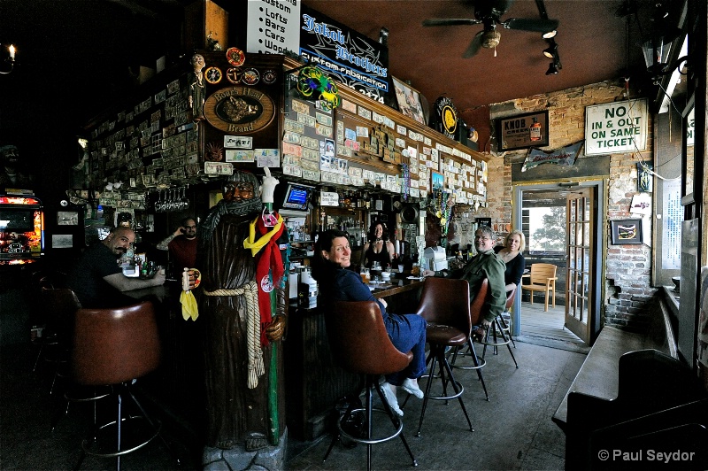 Lunch at the neighborhood bar