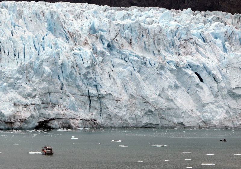 Margerie Glacier Up Close & Personal - ID: 8852016 © Kenneth J. Creary