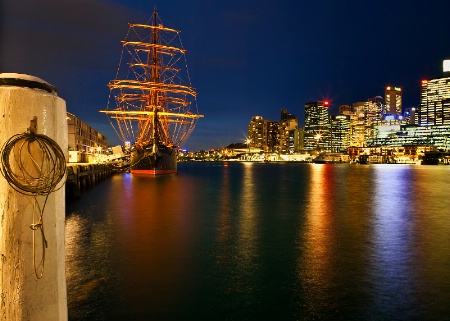 Tall Ships in the Harbour