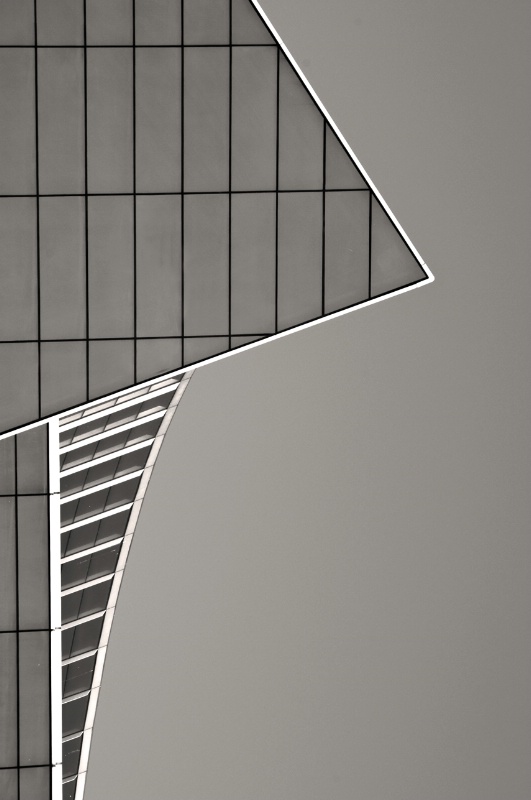 Chicago B&W Lines and Angles