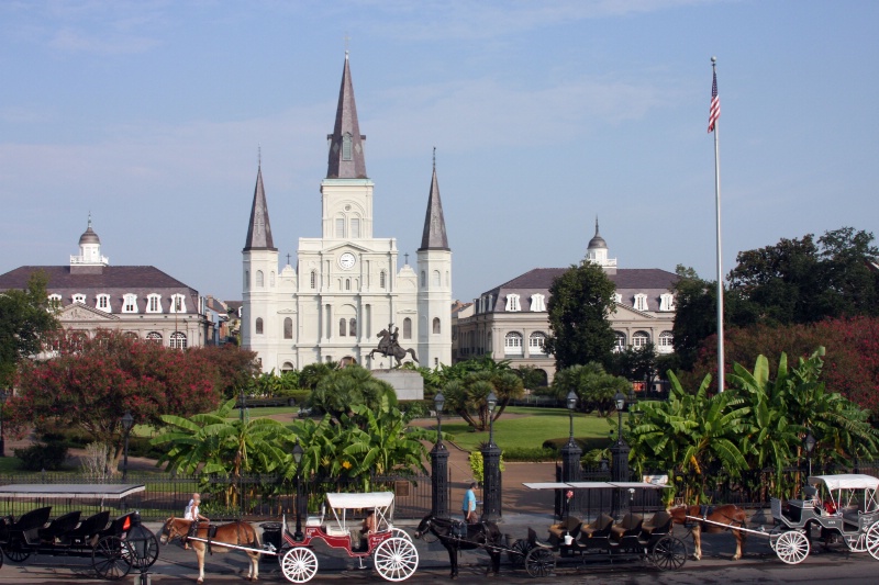 Jackson Square in the Morning