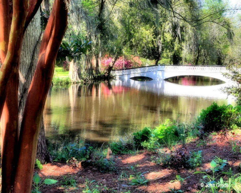 river bridge 1 - ID: 8974134 © John R. Grede