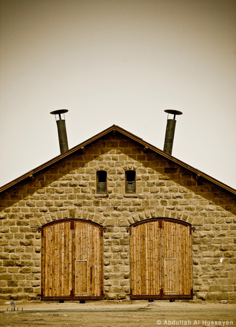 The old train station