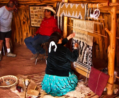 Susie, Navajo Rug Maker, Utah