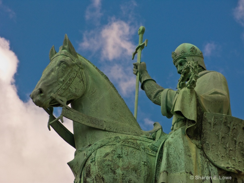 King St. Louis IX, Basilique du Sacre-Coeur Paris - ID: 9025011 © Sharon E. Lowe