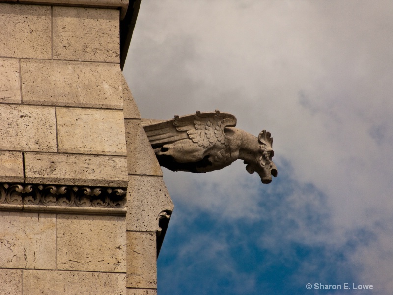 Gargoyle, Basilique du Sacre-Coeur, Paris - ID: 9026384 © Sharon E. Lowe