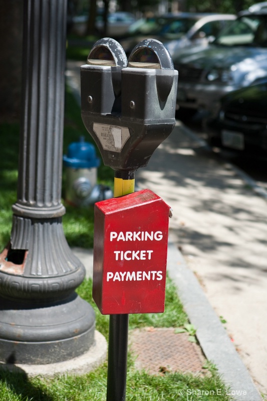 Parking Ticket Payments, Keene, NH - ID: 9045625 © Sharon E. Lowe