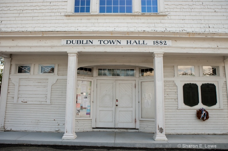 Dublin Town Hall 1882, Dublin, NH - ID: 9045634 © Sharon E. Lowe