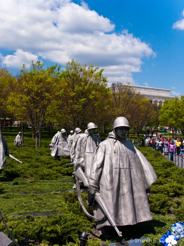 Korean War Memorial,   Washington, DC - ID: 9060708 © Sharon E. Lowe