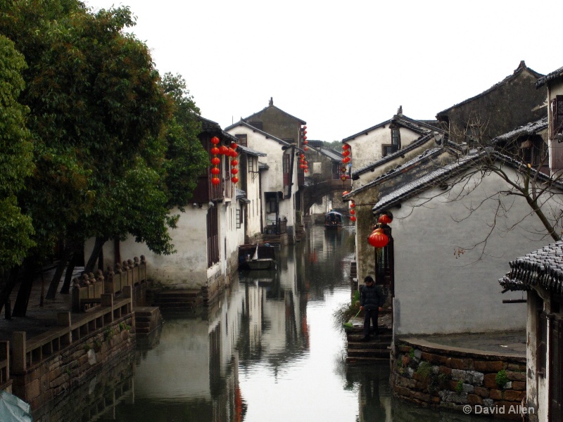 Chinese water town Zhouzhuang