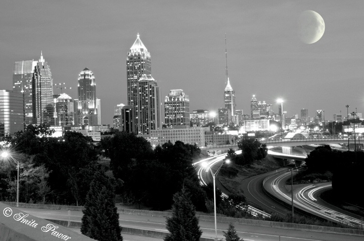 Atlanta by night