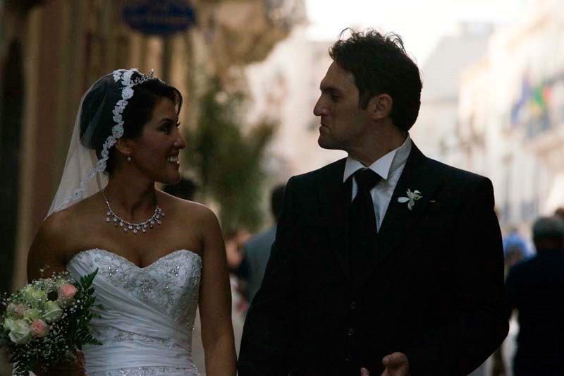 Wedding on the street in Ortigia - Sicily