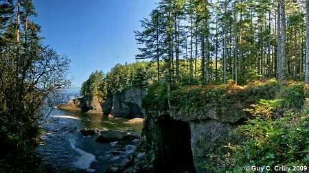 Cape Flattery Panorama Looking North