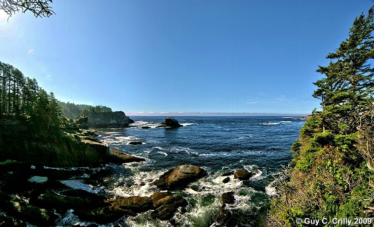 Cape Flattery Panorama Looking West