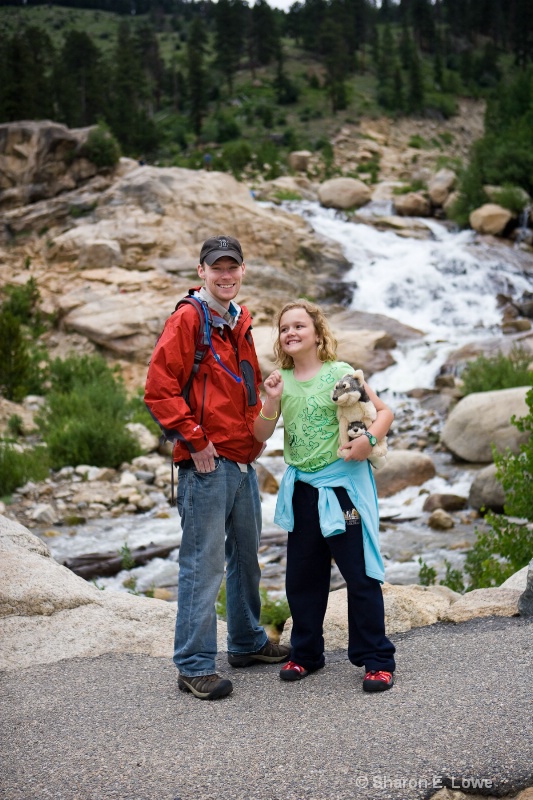 Kids at the Alluvial Fan, Rocky Mountain National  - ID: 9167840 © Sharon E. Lowe