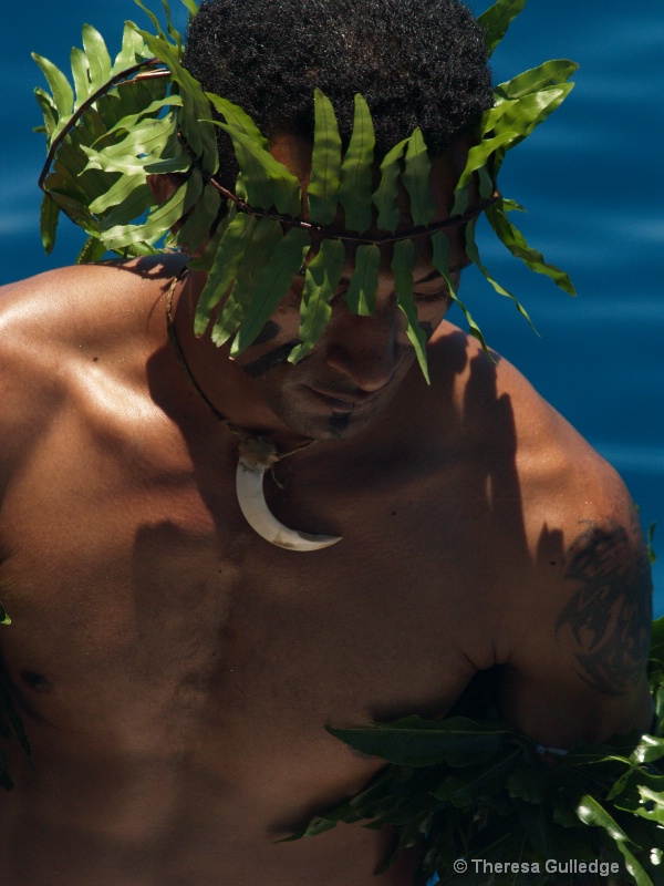 Fijian warrior