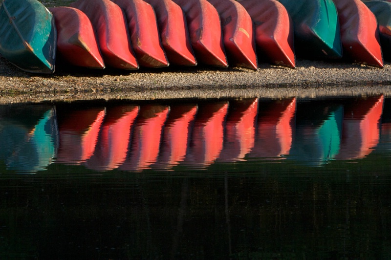 Canoes In Storage #2