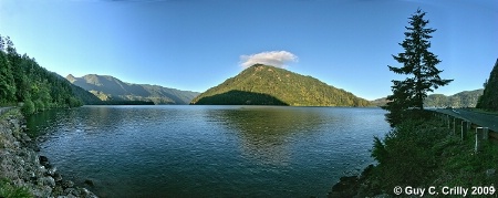 Lake Crescent Panorama 