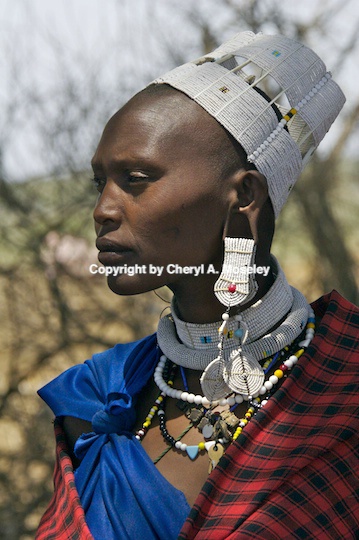 African Maasai Elegance Profile 6790 - ID: 9183893 © Cheryl  A. Moseley