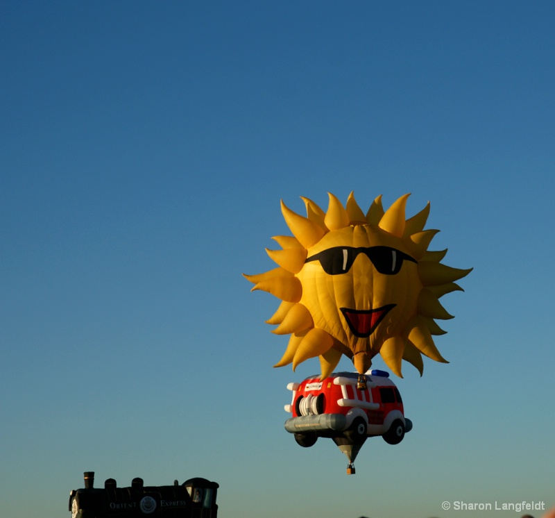 The Sun's Fire Extinguisher Truck - ID: 9185650 © Sharon L. Langfeldt