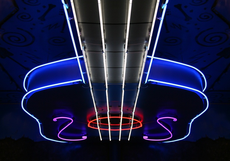 Neon Guitar