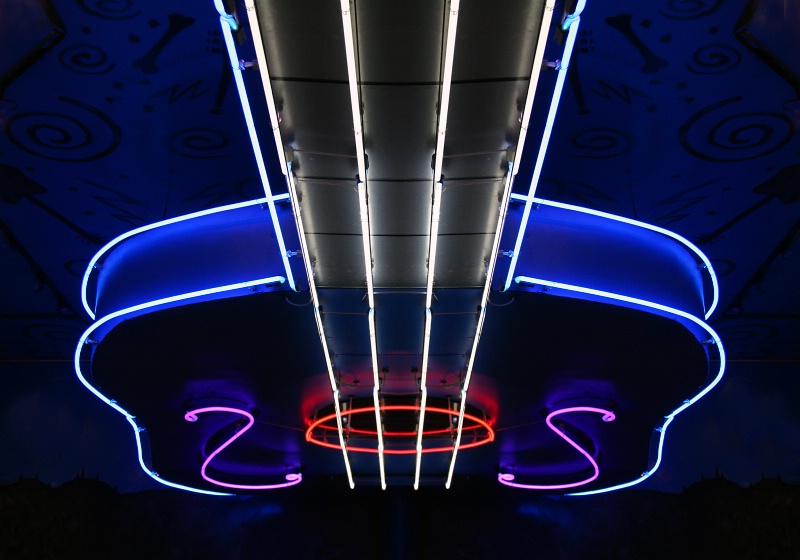 Neon Guitar