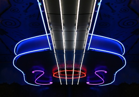 Neon Guitar