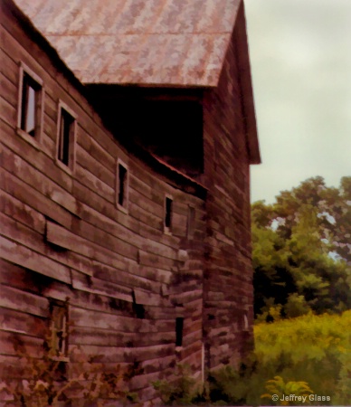 Still standing - ancient barn