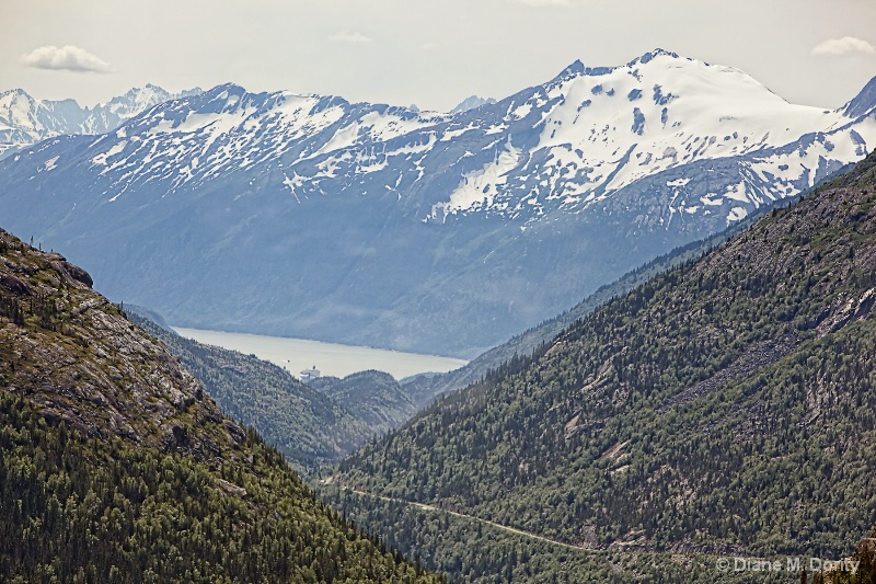 Scenic view from Skagway