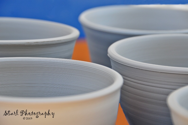 Pottery Bowls@@Corfu, Greece 
