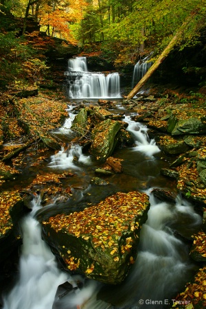 R. B. Ricketts Falls in the Colors of October