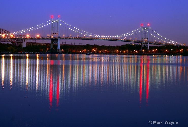 Reflecting on the R F K Bridge