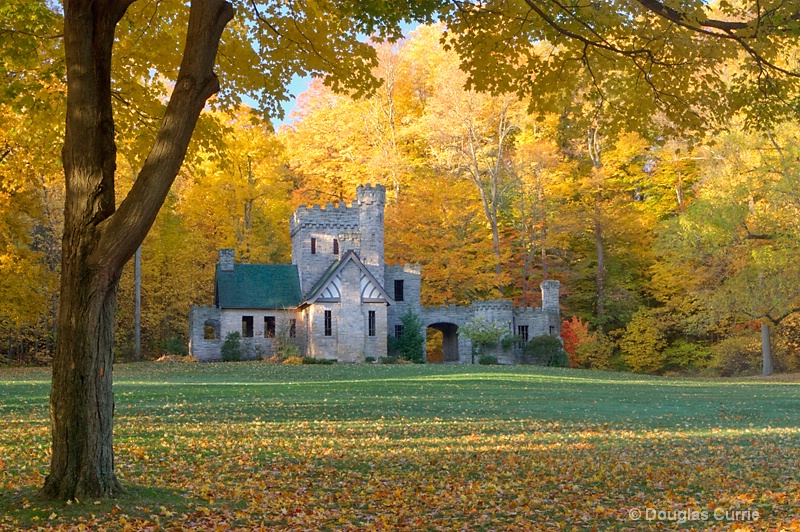 Squires Castle in the Fall