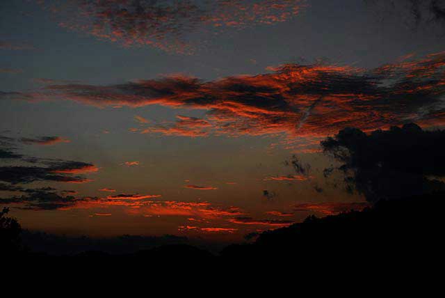 Banner Elk NC Sunset