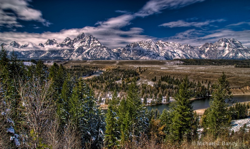 Snake River Overlook after the snow- HDR 1