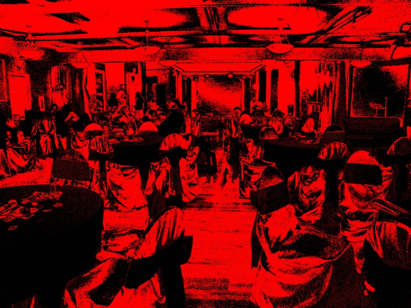 THE HAUNTED DINING ROOM