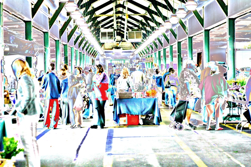 Farmers' Market on Saturday Morning