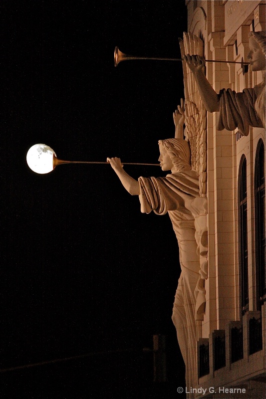 Blowing a Glass Moon