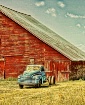 blue truck