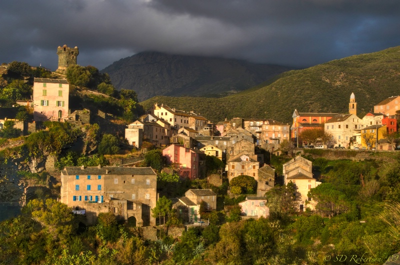 Perched Village of Nonza, Corsica