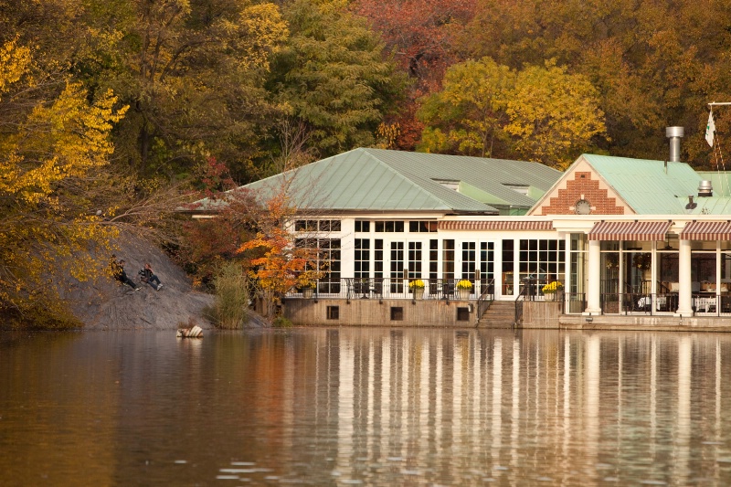 Boathouse Reflection