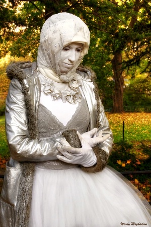 Central Park Lady - an interesting character