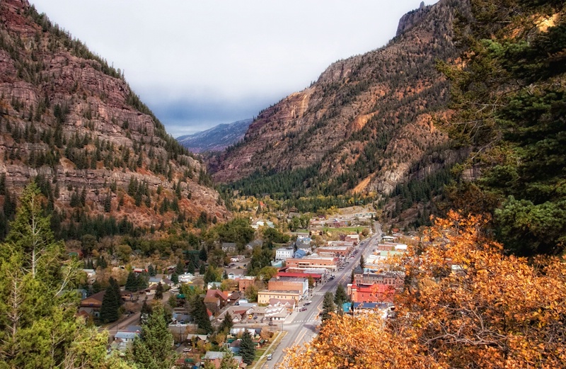 Leaving Ouray
