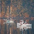 © Susie P. Carey PhotoID # 9375377: Sailboat vs Powerboat