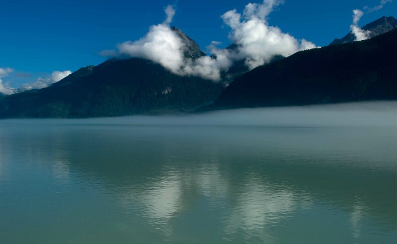 Beautiful Mts and water