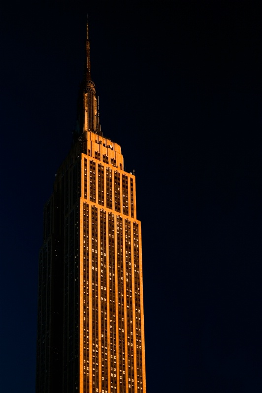 Empire State at dusk
